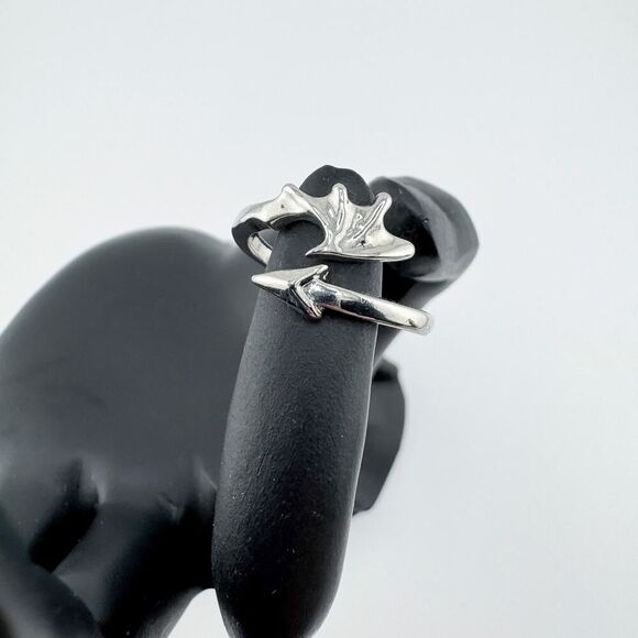 Vintage Dragon Wing Tail Ring Fantasy Edgy Goth Punk Cosplay - Picture 1 of 8